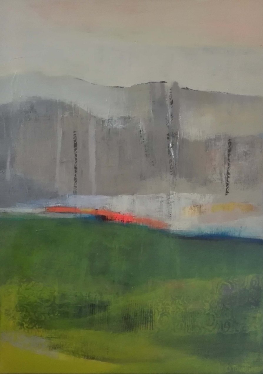 peinture acrylique, acrylique on canvas, modern painting, contemporary painting, abstract painting, landscape painting, landscape, paysage, odile touillier peinture