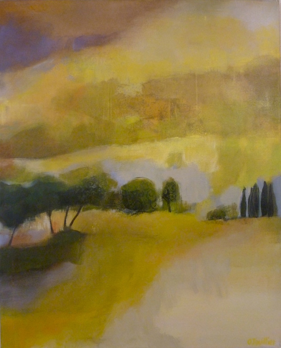 peinture acrylique, acrylique on canvas, modern painting, contemporary painting, abstract painting, landscape painting, landscape, paysage, odile touillier peinture