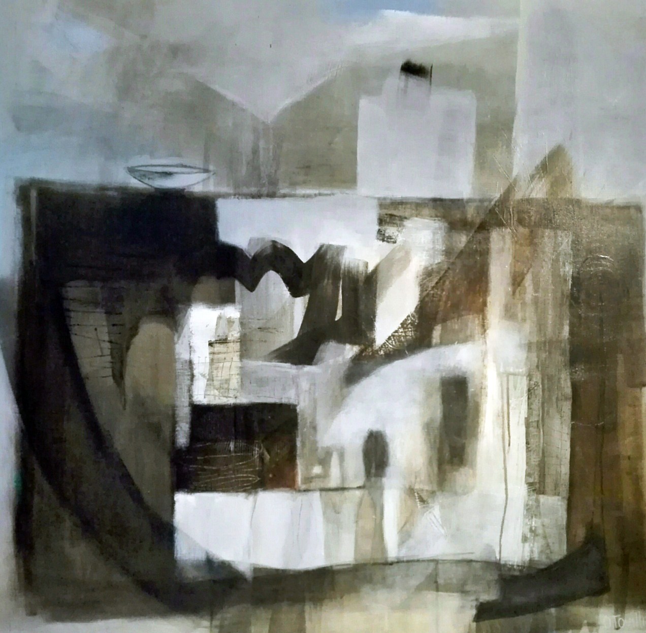 peinture acrylique, acrylique on canvas, modern painting, contemporary painting, abstract painting, spectacle vivant, théâtre de Die, odile touillier peinture