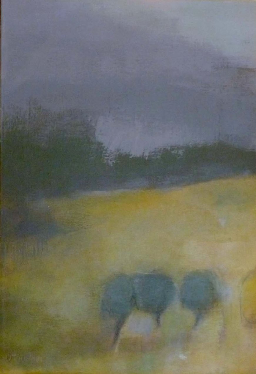 Acrylique sur toile, acrylic on canvas, art actuel, paysage, lanscape painting,odile touillier painting