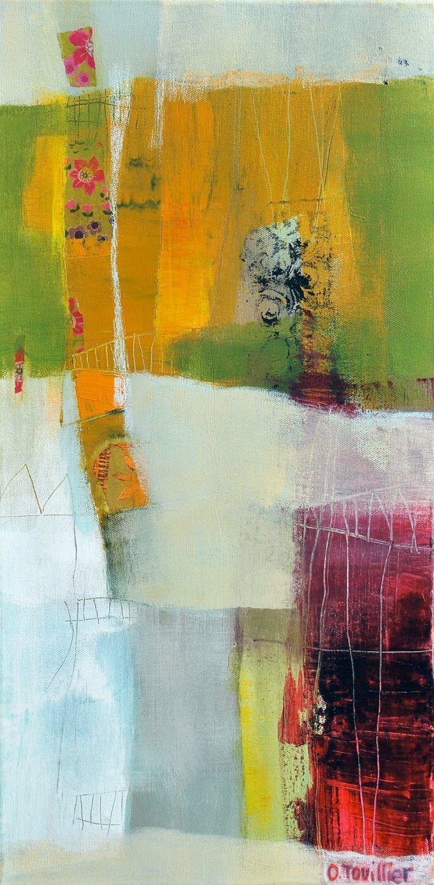 Acrylique sur toile, acrylic on canvas, art actuel, odile touillier painting