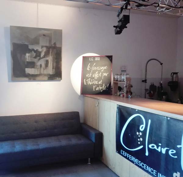 TDD, exposition peinture, spectacle vivant, Odile Touillier painting