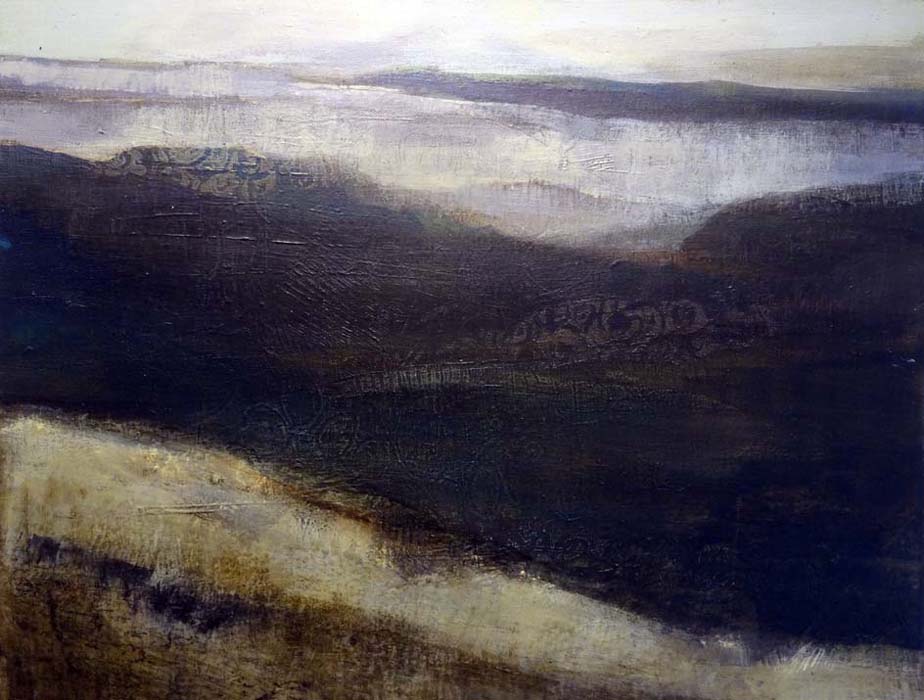 Acrylique sur toile, acrylic on canvas, paysage, landscape painting, odile touillier painting, la galerie du 10