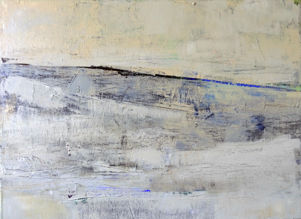 résidence artistique, thème "eau", avril 2020, Odile Touillier, painting Odile Touillier, acrylique on canvas, moderne painting, la galerie du 10, landscape painting,