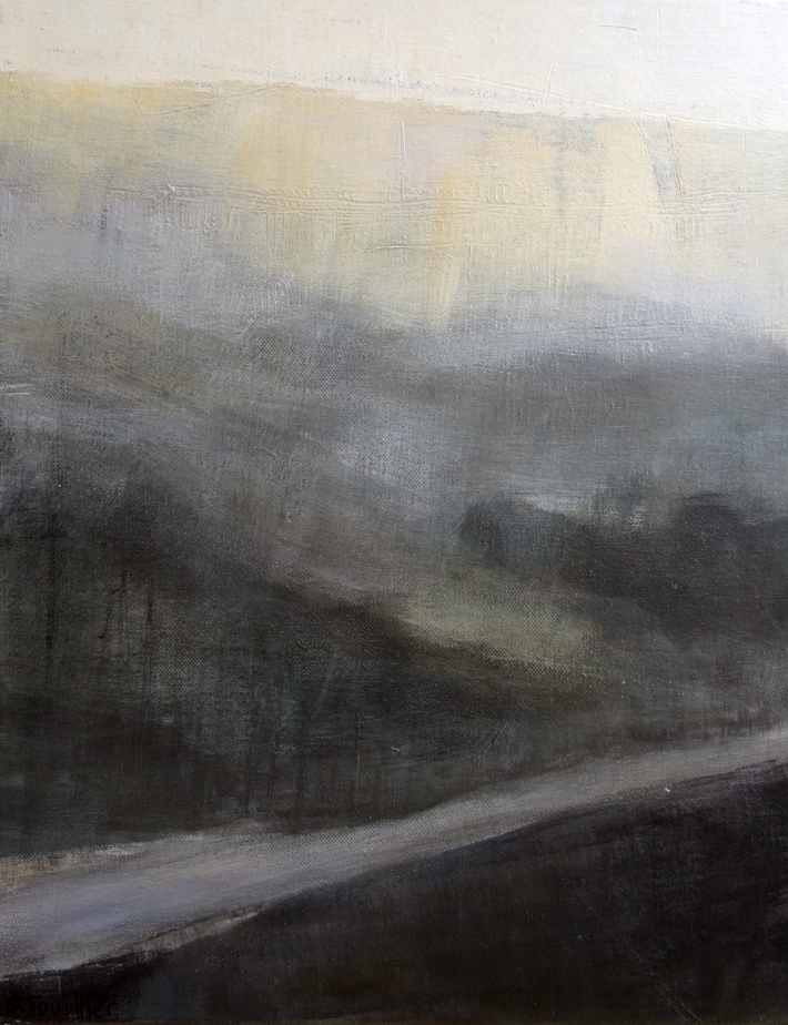 Acrylique sur toile, acrylic on canvas, paysage, landscape painting, odile touillier painting, galerie du 10