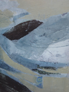 odile touillier, peinture acrylique sur toile, artiste contemporain, touillier, galerie du 10, galerie du dix, paysage, regarde la rivière chante, eau