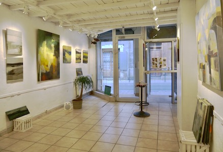 peinture acrylique sur toile, touillier, galerie du 10, paysage, expo automne hiver, Die