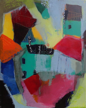 odile touillier, artiste peintre, e.cadeau, artistes contemporains, acrylique sur toile, galerie du dix, la galerie du 10, Die, exposition automne hiver