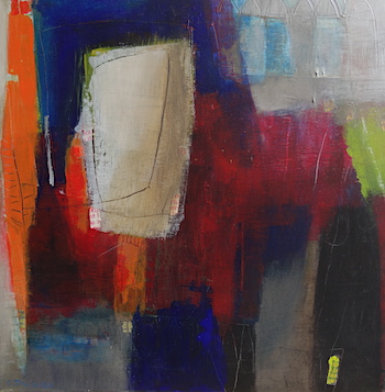 odile touillier, artiste peintre, e.cadeau, artistes contemporains, acrylique sur toile, galerie du dix, la galerie du 10, Die, exposition automne hiver