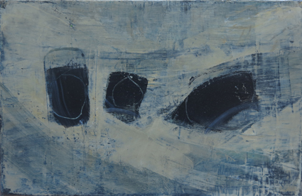 odile touillier, peinture acrylique sur toile, artiste contemporain, touillier, galerie du 10, galerie du dix, paysage, regarde la rivière chante, eau