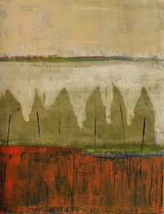 peinture acrylique sur toile, touillier, galerie du 10, paysage, e.cadeau, expo automne hiver