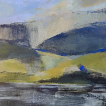 peinture acrylique sur toile, odile touillier, galerie du 10, paysage, e.cadeau, expo automne hiver