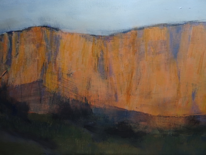 peinture acrylique sur toile, touillier, galerie du 10, paysage, e.cadeau, expo, été 2021